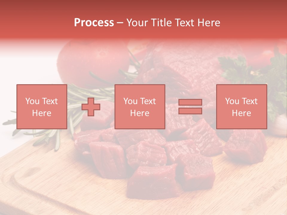 Seasoning Piece Green PowerPoint Template