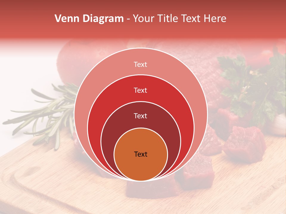 Seasoning Piece Green PowerPoint Template