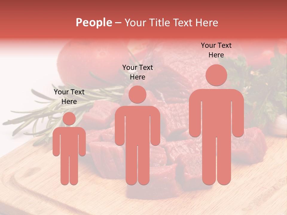 Seasoning Piece Green PowerPoint Template