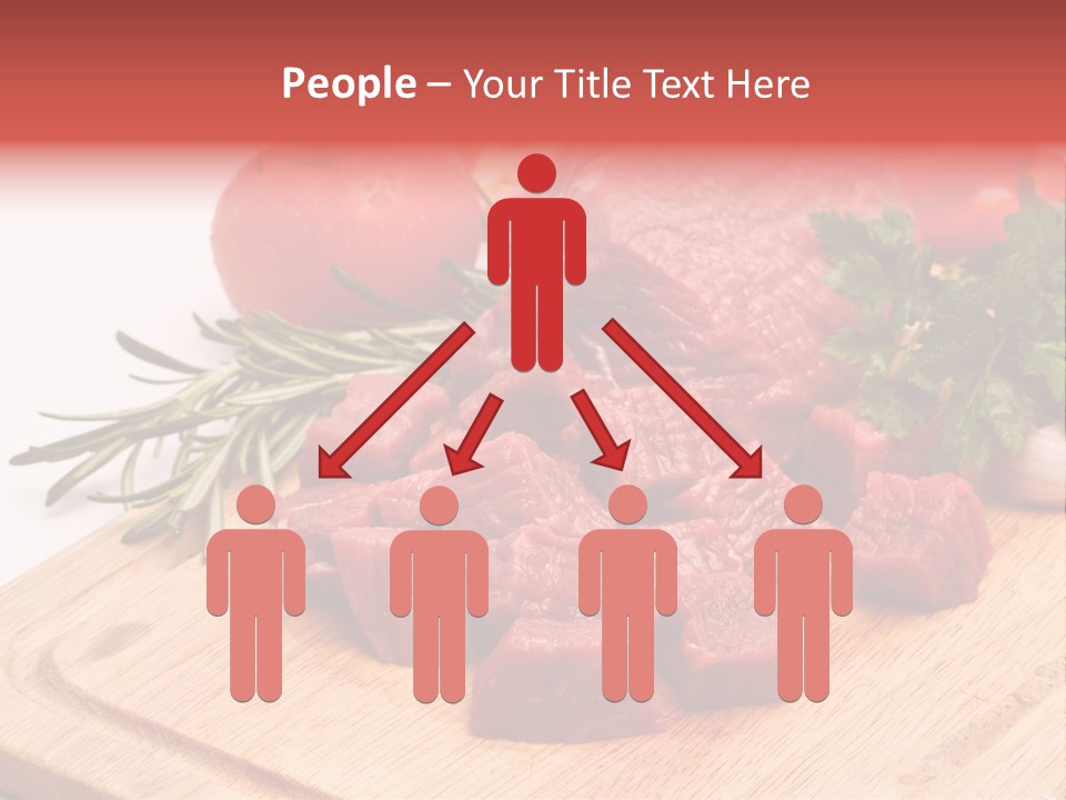 Seasoning Piece Green PowerPoint Template