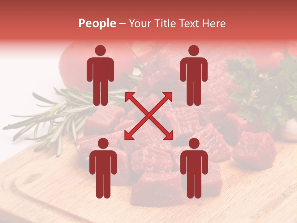 Seasoning Piece Green PowerPoint Template