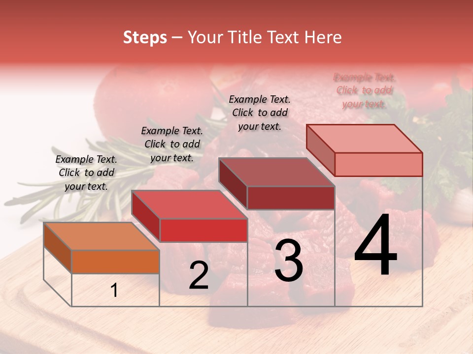 Seasoning Piece Green PowerPoint Template