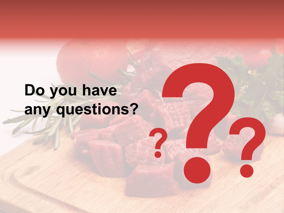 Seasoning Piece Green PowerPoint Template