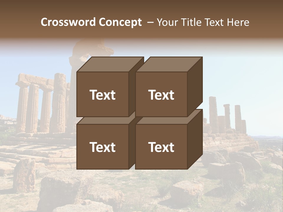 Holiday Yellow Defocused PowerPoint Template