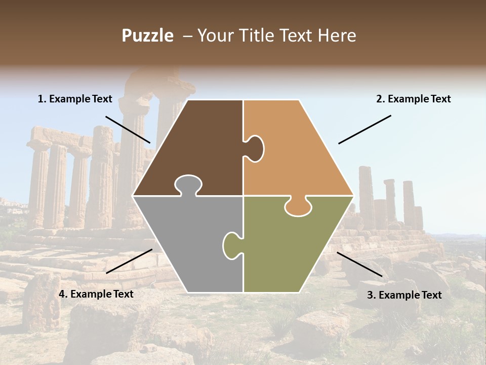 Holiday Yellow Defocused PowerPoint Template