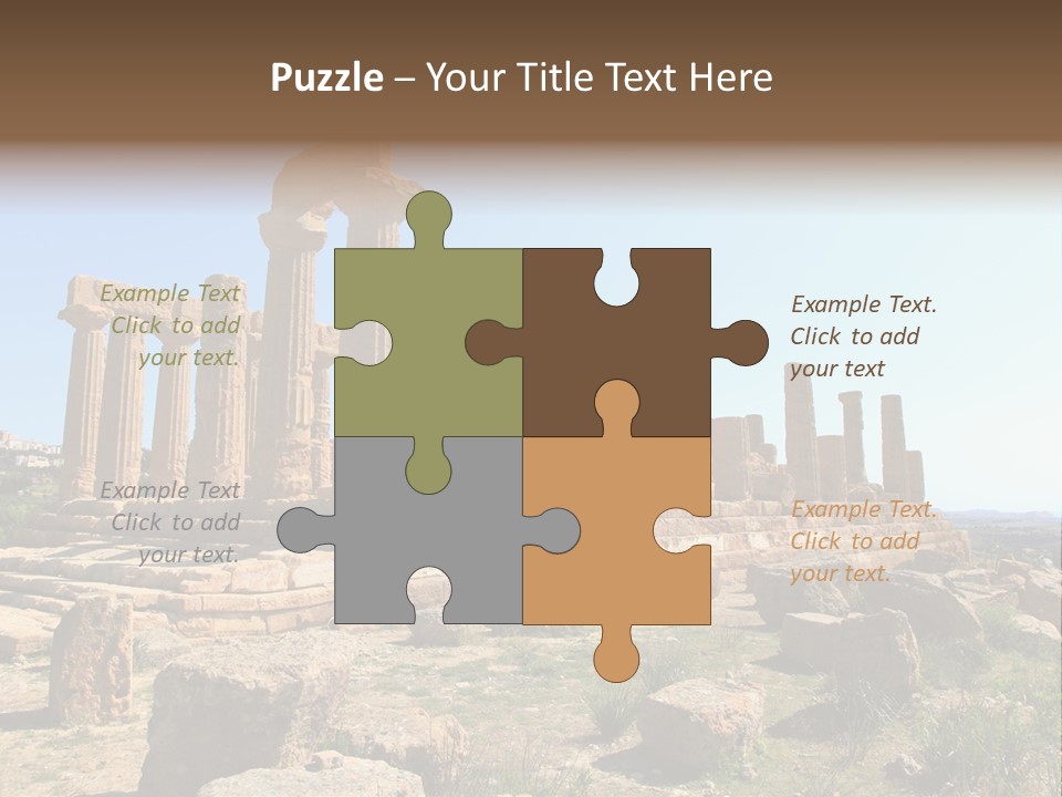 Holiday Yellow Defocused PowerPoint Template