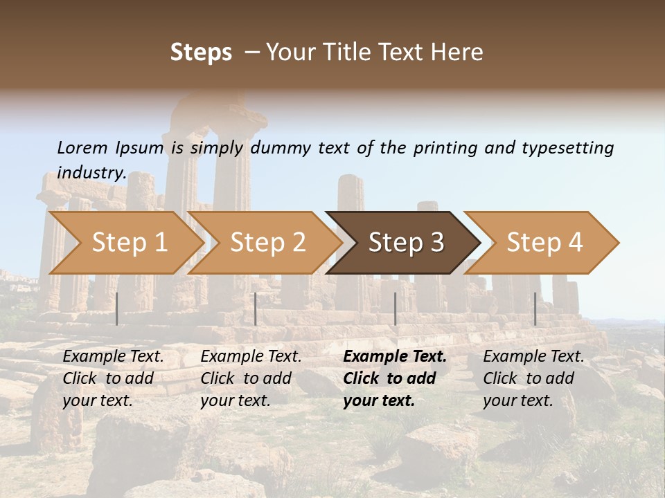 Holiday Yellow Defocused PowerPoint Template