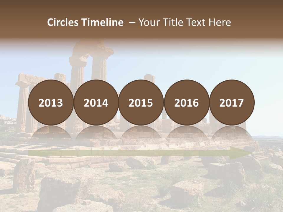 Holiday Yellow Defocused PowerPoint Template