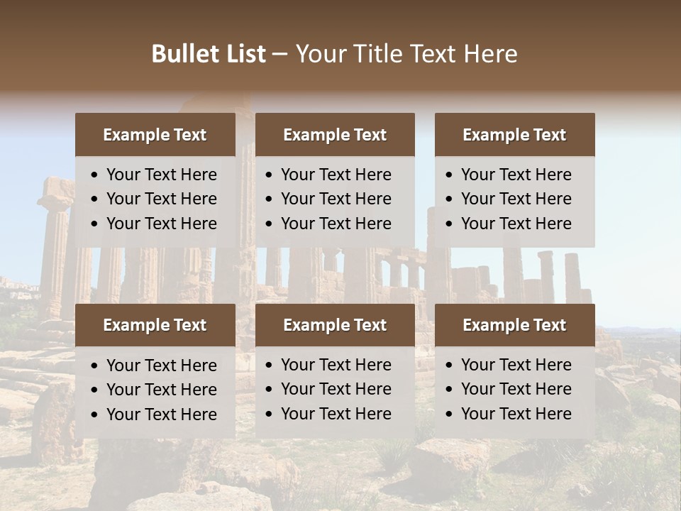 Holiday Yellow Defocused PowerPoint Template