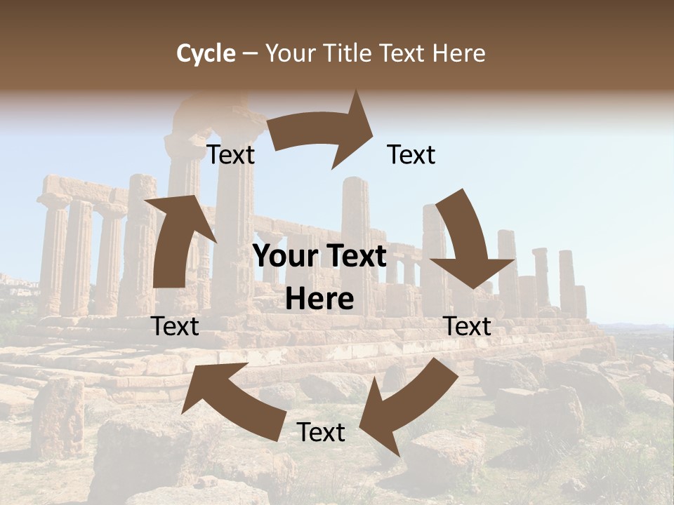 Holiday Yellow Defocused PowerPoint Template