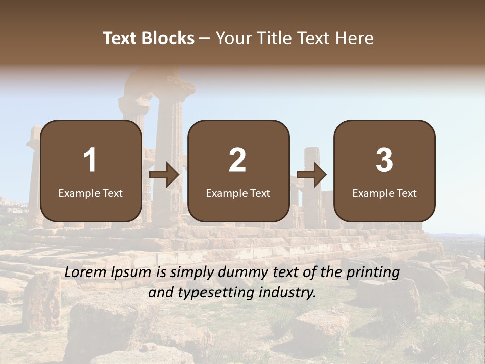 Holiday Yellow Defocused PowerPoint Template