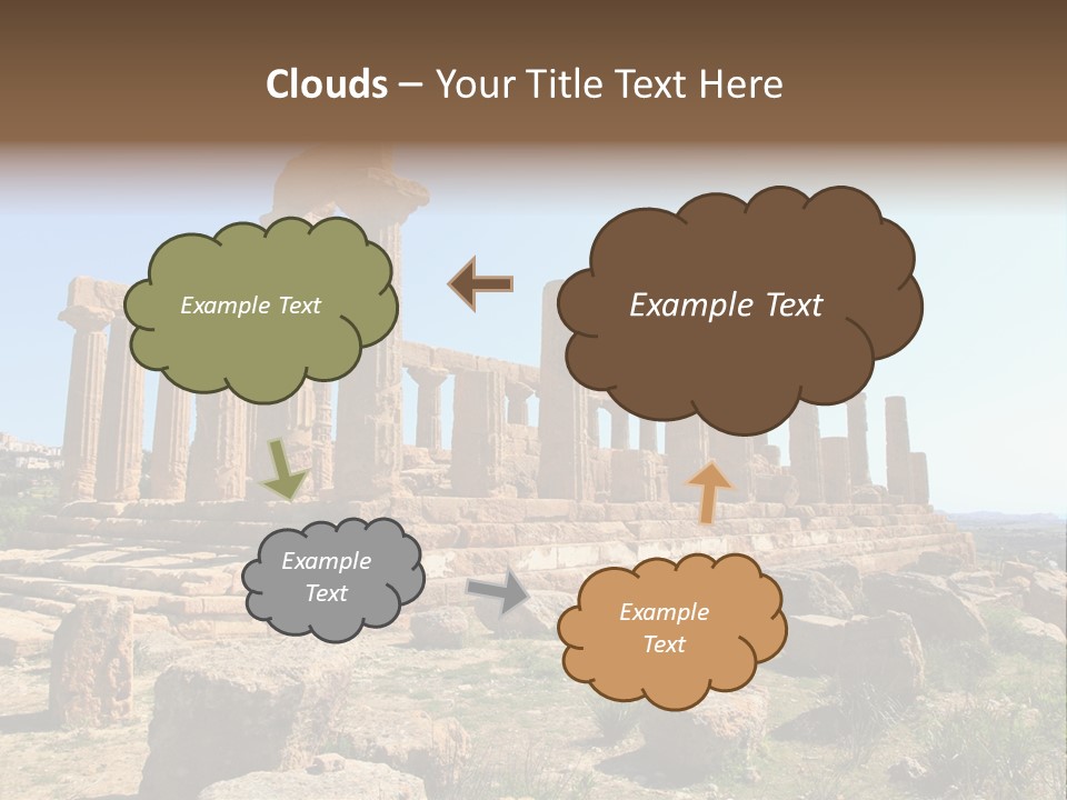Holiday Yellow Defocused PowerPoint Template