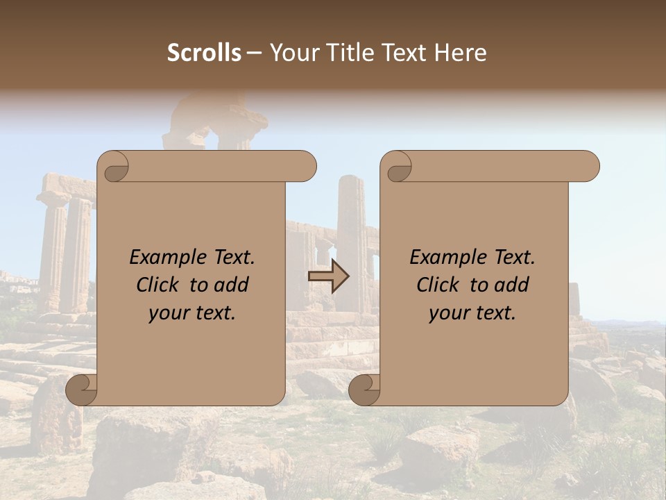 Holiday Yellow Defocused PowerPoint Template