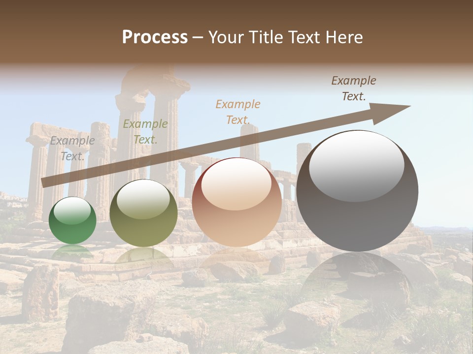 Holiday Yellow Defocused PowerPoint Template