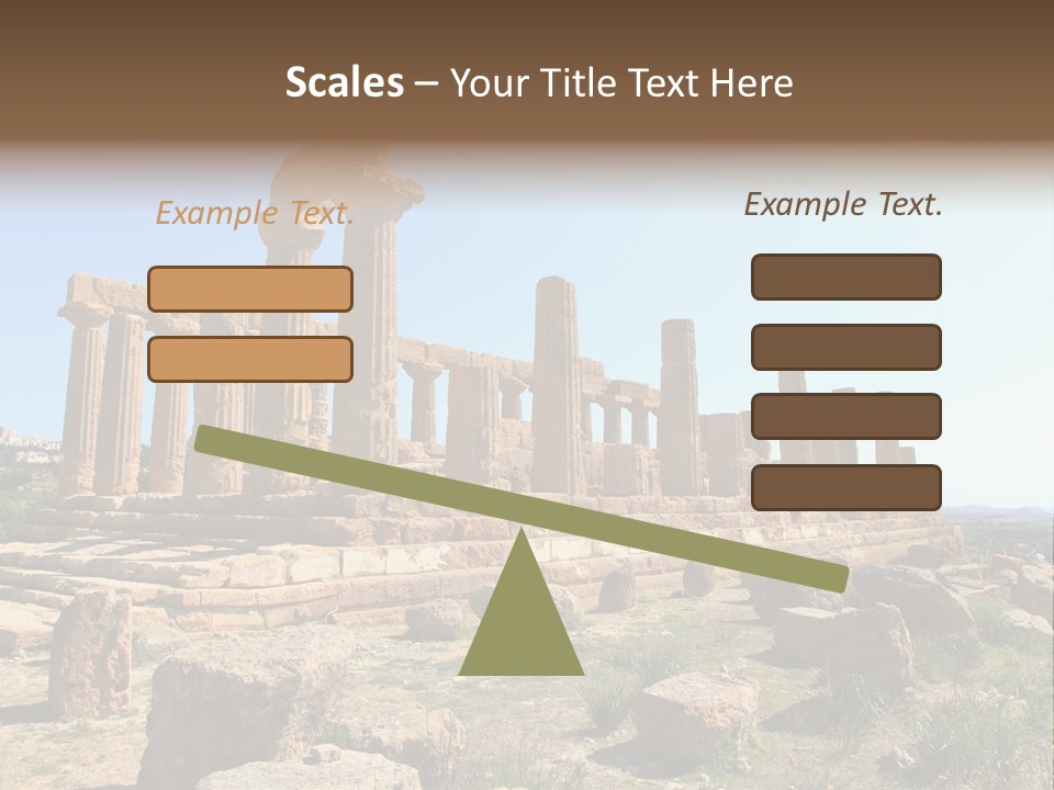 Holiday Yellow Defocused PowerPoint Template