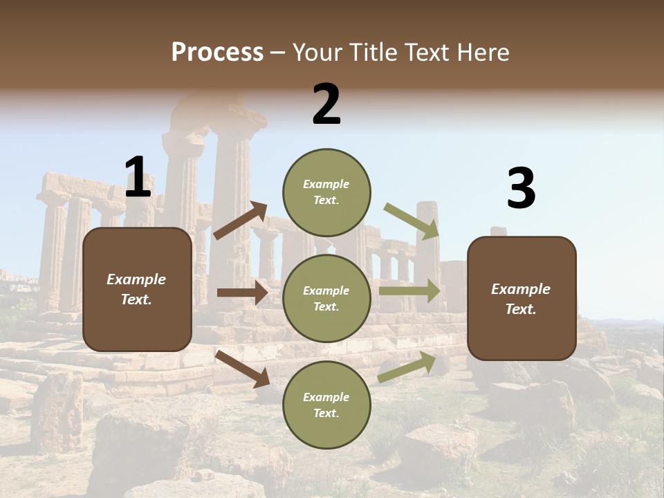 Holiday Yellow Defocused PowerPoint Template