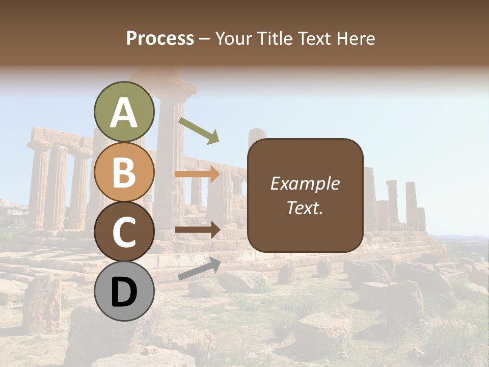 Holiday Yellow Defocused PowerPoint Template