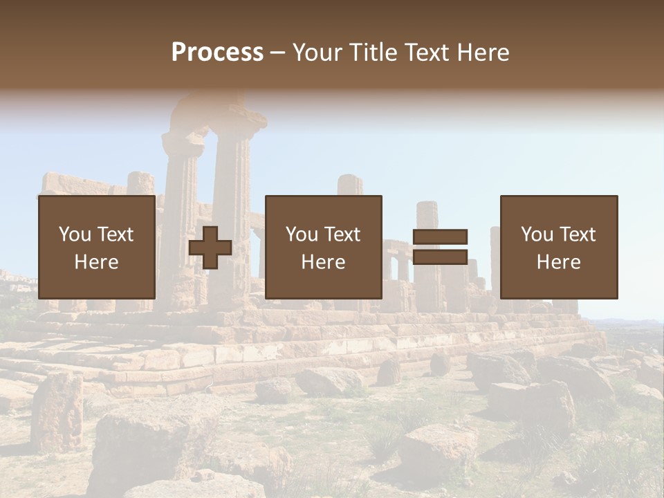 Holiday Yellow Defocused PowerPoint Template
