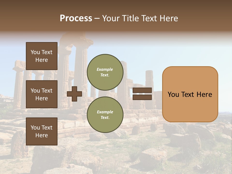 Holiday Yellow Defocused PowerPoint Template
