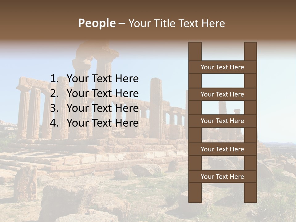 Holiday Yellow Defocused PowerPoint Template