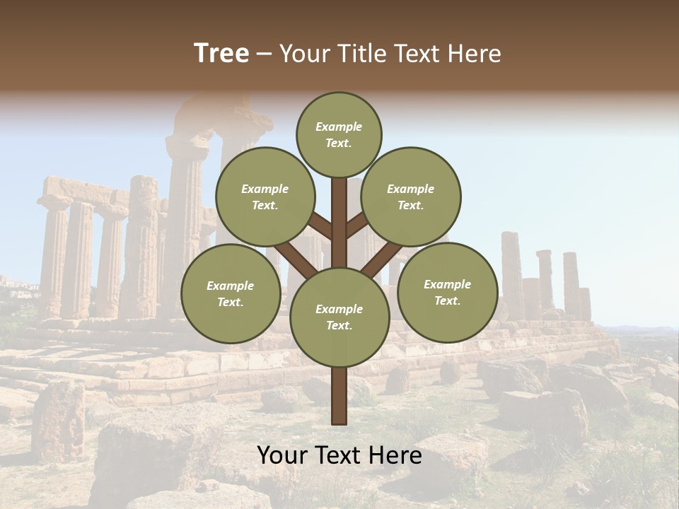 Holiday Yellow Defocused PowerPoint Template