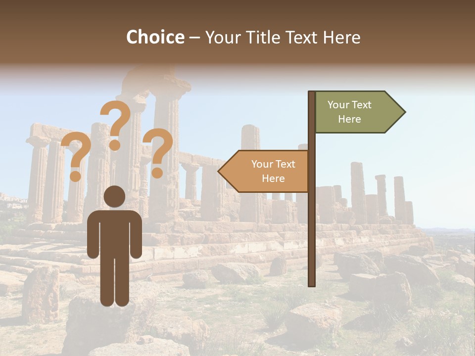 Holiday Yellow Defocused PowerPoint Template