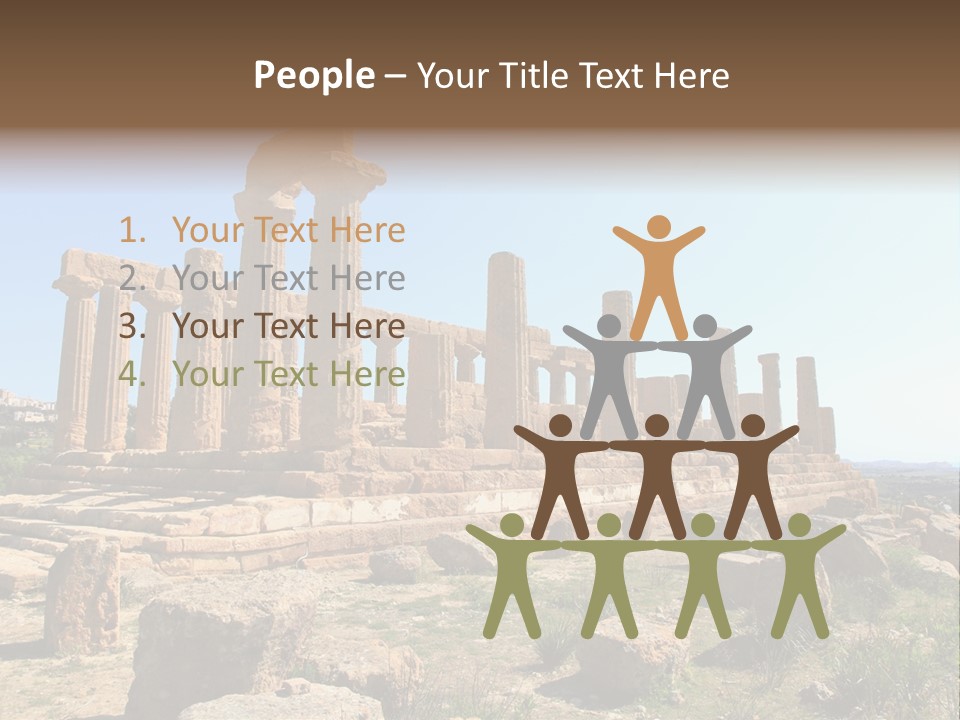 Holiday Yellow Defocused PowerPoint Template