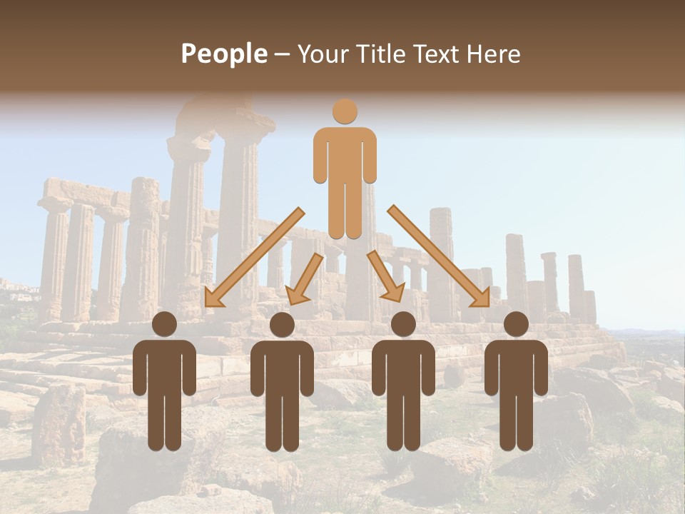 Holiday Yellow Defocused PowerPoint Template