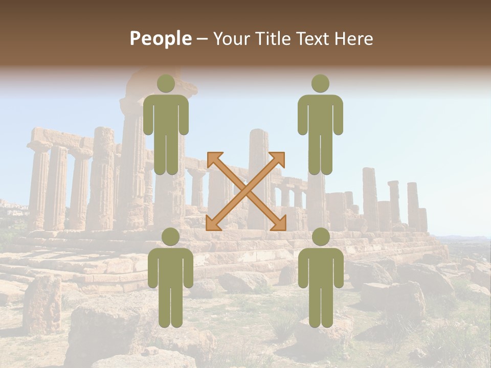 Holiday Yellow Defocused PowerPoint Template