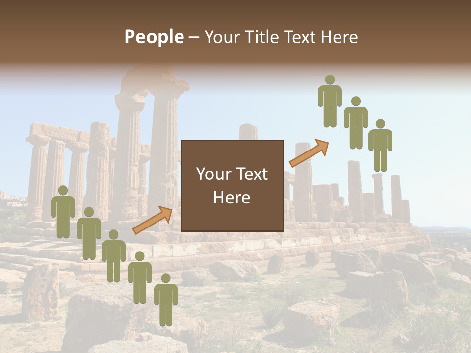 Holiday Yellow Defocused PowerPoint Template