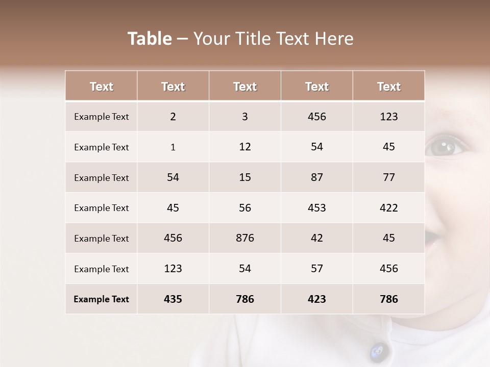 Home Sweet Toddler PowerPoint Template