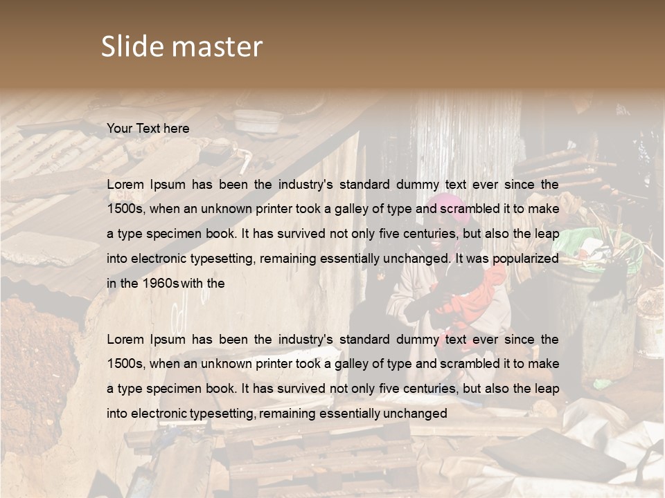 Hard Editorial Constructed PowerPoint Template