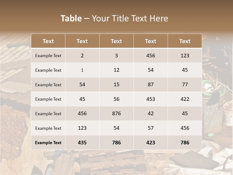 Hard Editorial Constructed PowerPoint Template