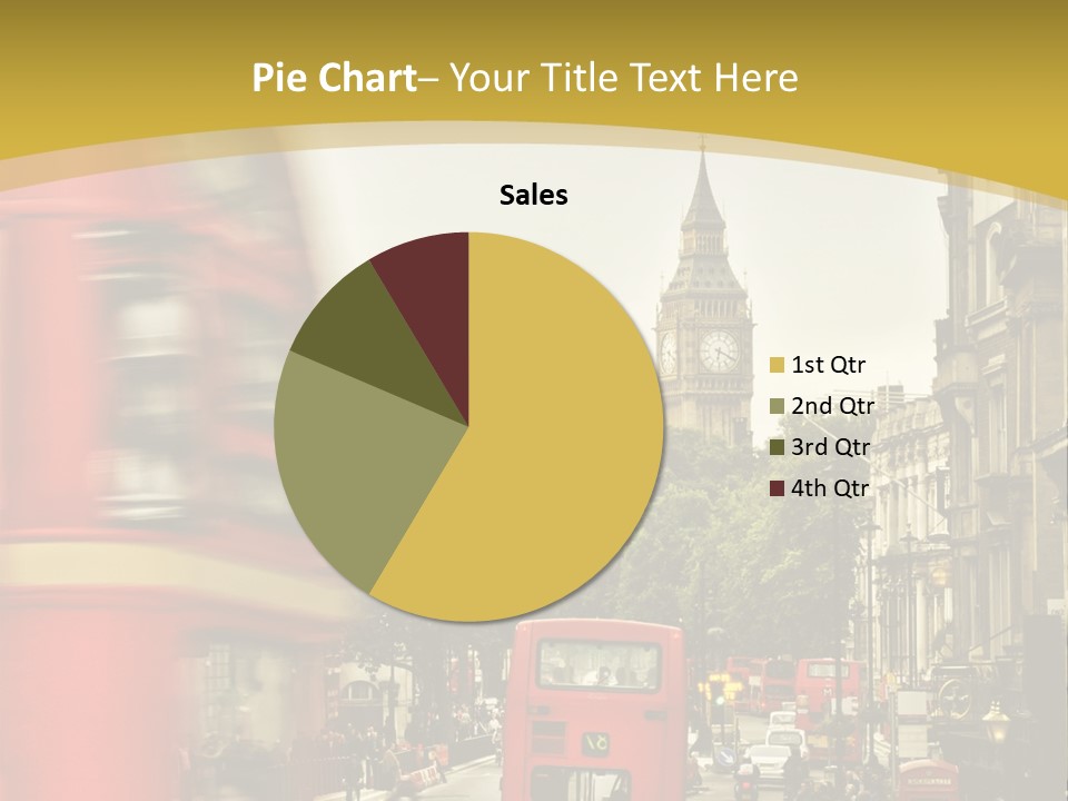 Urban England Sky PowerPoint Template