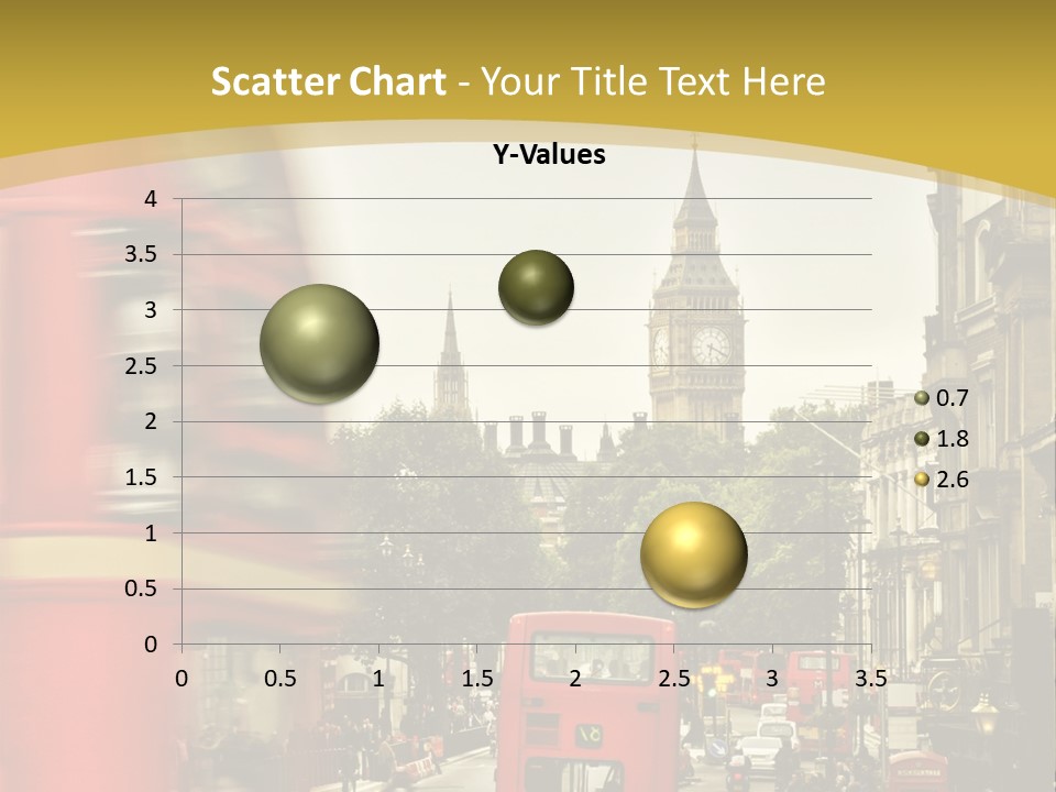 Urban England Sky PowerPoint Template