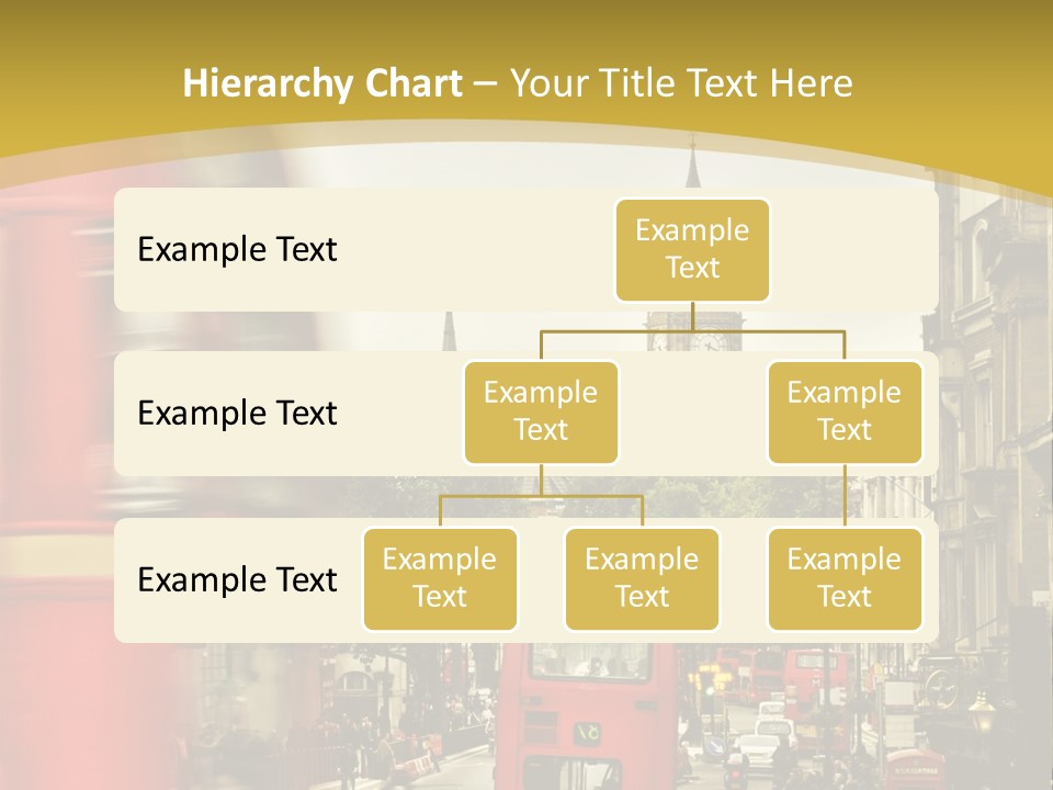 Urban England Sky PowerPoint Template