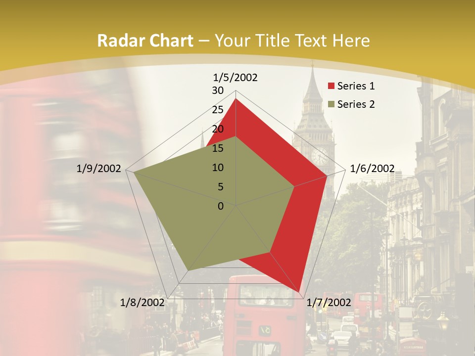 Urban England Sky PowerPoint Template