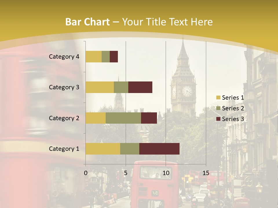 Urban England Sky PowerPoint Template