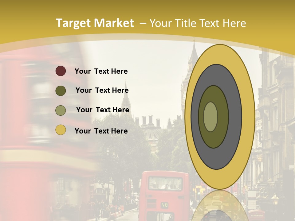 Urban England Sky PowerPoint Template