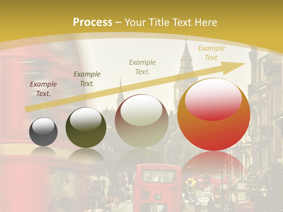 Urban England Sky PowerPoint Template