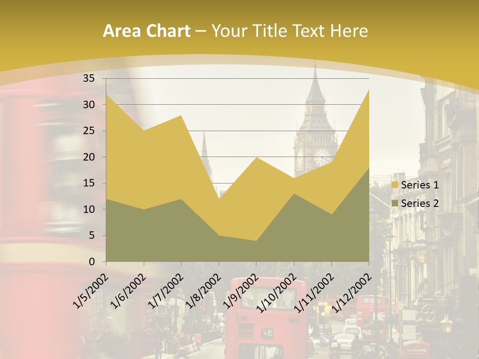 Urban England Sky PowerPoint Template