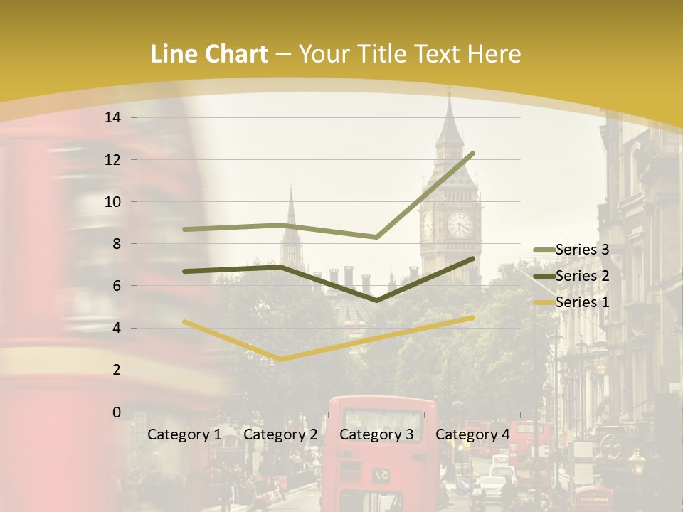 Urban England Sky PowerPoint Template