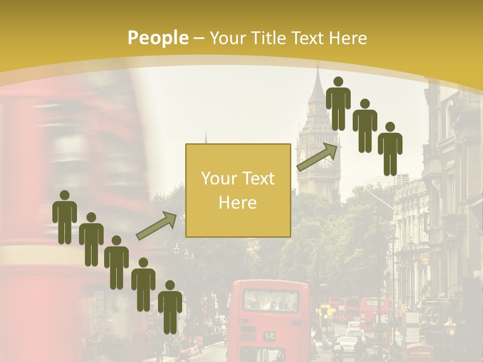 Urban England Sky PowerPoint Template