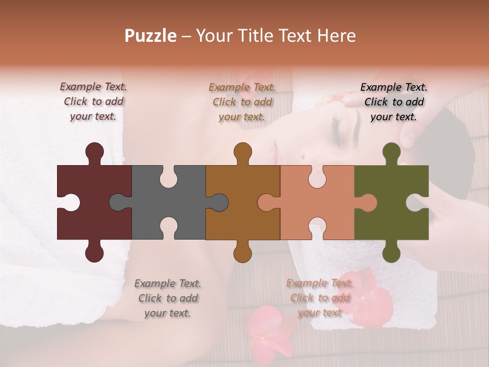 Sensuality Women Headache PowerPoint Template