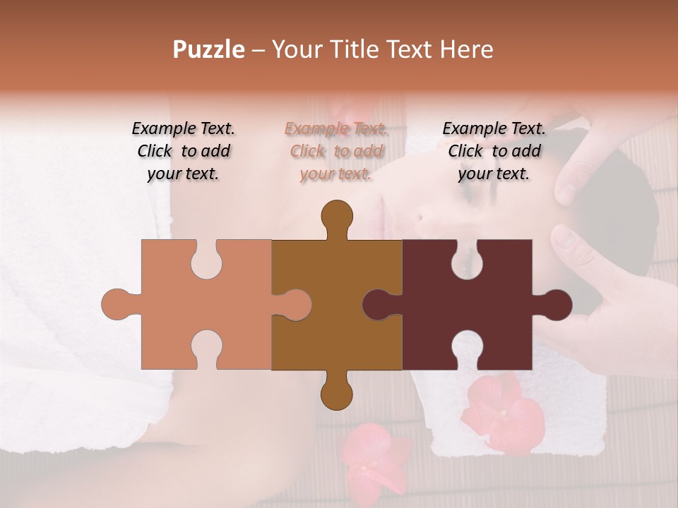 Sensuality Women Headache PowerPoint Template