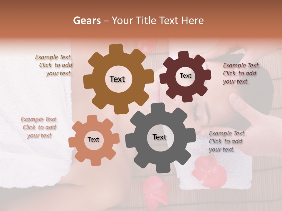 Sensuality Women Headache PowerPoint Template