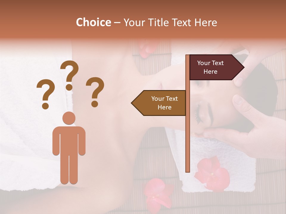 Sensuality Women Headache PowerPoint Template