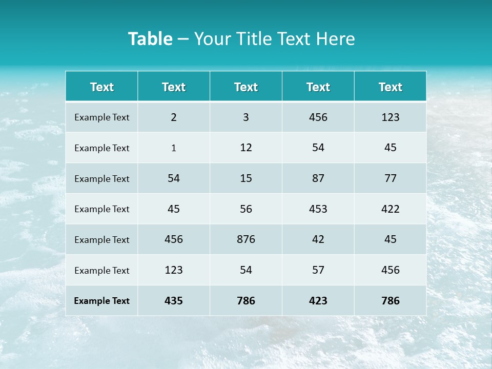 Female Indoor Beauty PowerPoint Template