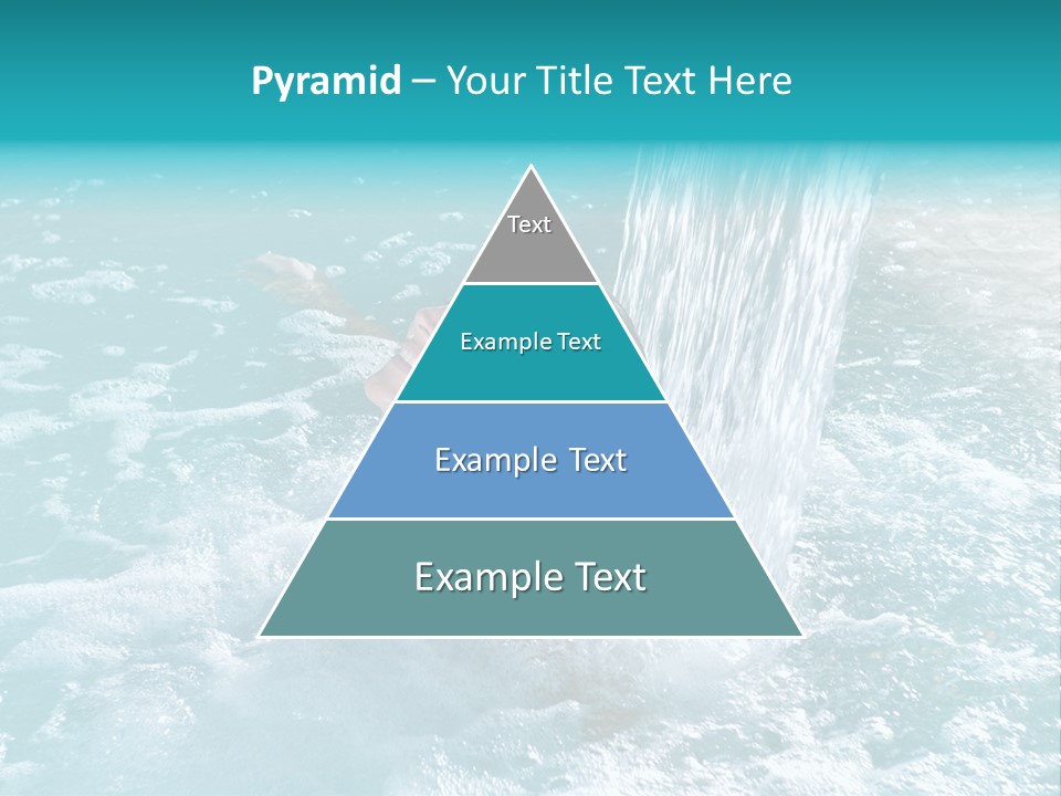 Female Indoor Beauty PowerPoint Template