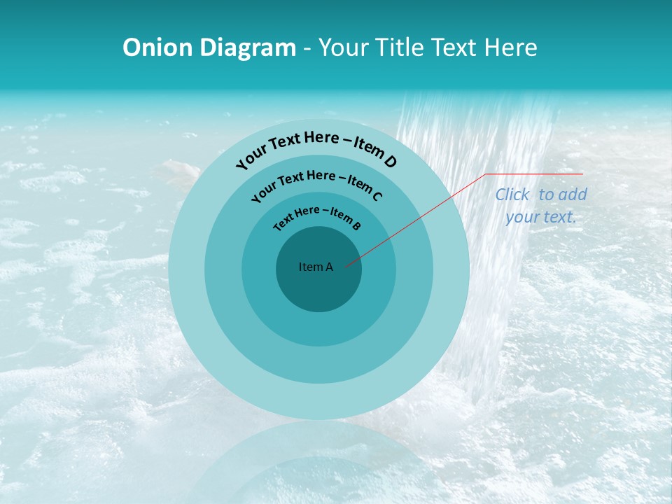 Female Indoor Beauty PowerPoint Template